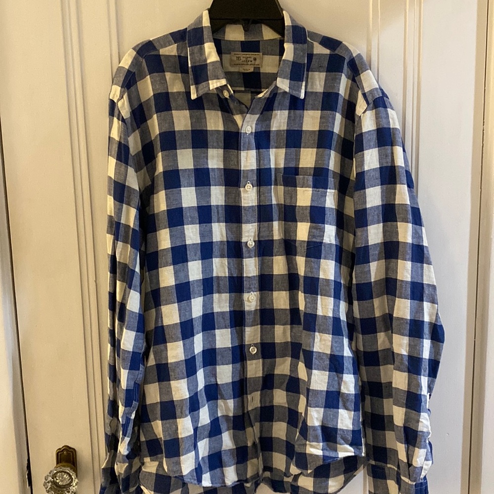 Men’s J. Crew linen shirt